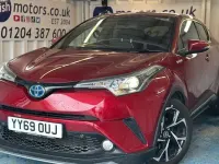 Used Toyota C-HR Design 122 HP (89 kW) 2019 Red SUV