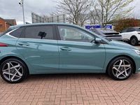 New Hyundai i20 Premium 90 HP (66 kW) 2025 Green Hatchback