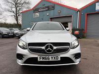 Used Mercedes GLC220 AMG line 2017 Silver Coupe