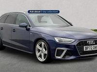Used Audi A4 S-Line 150 HP (110 kW) 2023 Blue Estate