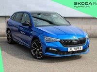 Used Skoda Scala Monte Carlo 150 HP (110 kW) 2021 Race blue metallic Hatchback