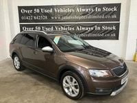 Used Skoda Octavia Scout 4x4 2015 Brown Estate
