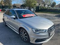 Used Audi A3 S-Line 125 HP (91 kW) 2015 Silver Hatchback