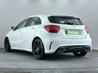 Used Mercedes A180 AMG line 109 HP (80 kW) 2016 White Hatchback
