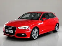 Used Audi A3 Sportback S-Line 2016 Red Hatchback