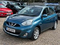 Used Nissan Micra Acenta 2015 Blue Hatchback