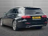 Used Mercedes E200 AMG Line Premium 200 HP (147 kW) 2023 Obsidian black Estate