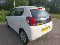 Used Peugeot 108 Active 72 HP (52 kW) 2018 White Hatchback
