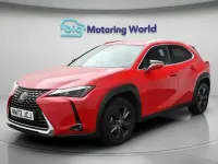 Used Lexus UX 250h 184 HP (135 kW) 2022 Red SUV