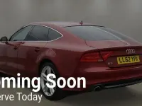 Used Audi A7 S-Line 2012 Red Hatchback