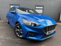 Begagnad Ford Focus ST-Line 125 HK (91 kW) 2020 Blå Halvkombi