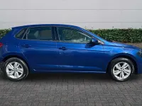 Used VW Polo SE 95 HP (69 kW) 2018 Blue Hatchback