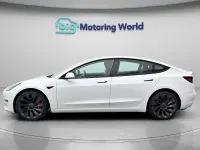 Used Tesla Model 3 Performance 461 kW (627 HP) 2023 White Sedan