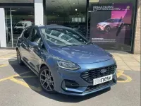 Used Ford Fiesta ST-Line 99 HP (72 kW) 2022 Blue Hatchback