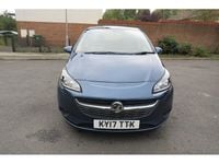 Used Vauxhall Corsa Design Edition 75 HP (55 kW) 2017 Blue Hatchback