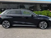 New Audi A3 Sportback S-Line 2026 Black Hatchback