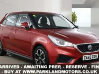 Used MG MG3 Excite 106 HP (77 kW) 2019 Red Hatchback
