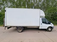 Used Ford Transit 125 HP (91 kW) 2013 White Cabriolet