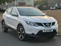 Used Nissan Qashqai N-Connecta 115 HP (84 kW) 2017 White SUV