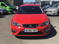 Begagnad Seat Leon FR 150 HK (110 kW) 2016 Röd Sportkupé
