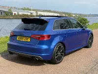 Begagnad Audi S3 Sportback 300 HK (220 kW) 2015 Blå Halvkombi
