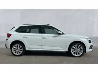 Used Skoda Kamiq SE L 110 HP (80 kW) 2024 Moon white metallic SUV