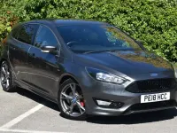 Used Ford Focus ST-Line X 140 HP (102 kW) 2018 Grey Hatchback