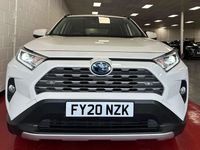 Used Toyota RAV4 Hybrid 2020 White SUV