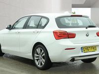Used BMW 118 Sport Line 2017 White Hatchback