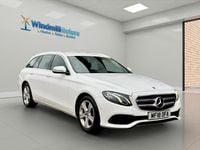 Used Mercedes E220 SE 2018 White Estate