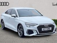 Used Audi A3 S-Line 147 HP (108 kW) 2022 White Sedan