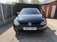 Used VW Golf VII SE 105 HP (77 kW) 2013 Black Hatchback