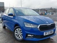 Used Skoda Fabia Comfort 110 HP (80 kW) 2022 Blue Hatchback