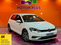 Used VW Golf VII SE 125 HP (91 kW) 2017 White Hatchback