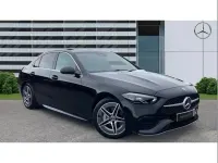 Used Mercedes C200 AMG line 200 HP (147 kW) 2025 Black Sedan