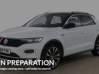 Used VW T-Roc R-line 150 HP (110 kW) 2019 White SUV