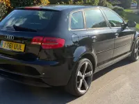 Begagnad Audi A3 Comfort 2012 Svart Halvkombi