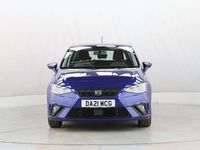 Used Seat Ibiza SE Technology 95 HP (69 kW) 2021 Blue Hatchback