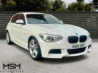 Used BMW 118 M Sport 2015 White Hatchback