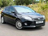 Used Ford Focus Zetec 125 HP (91 kW) 2014 Black Hatchback