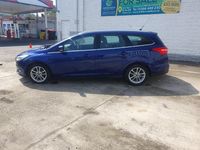 Used Ford Focus Zetec 2015 Blue Estate