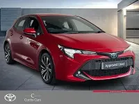 Used Toyota Corolla Design 122 HP (89 kW) 2021 Red Hatchback