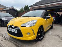 Used DS Automobiles DS3 2015 Yellow Hatchback