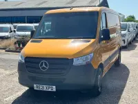 Used Mercedes Sprinter Progressive 140 HP (102 kW) 2021 Yellow Van