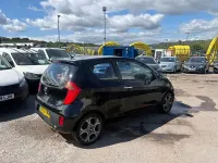 Used Kia Picanto 84 HP (61 kW) 2012 Black Hatchback