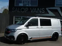 Used VW T6.1 Highline 150 HP (110 kW) 2021 Silver Van