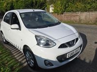 Used Nissan Micra Acenta 2015 White Hatchback