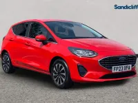 Used Ford Fiesta Titanium 100 HP (73 kW) 2023 Red Hatchback