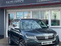 Usado Skoda Kodiaq Scout 4x4 190 CV (139 kW) 2019 Gris SUV