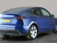 Used Tesla Model Y Long Range AWD 378 kW (514 HP) 2022 Blue SUV